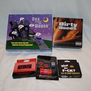 NIB 5 SEXUAL PLAYING GAMES FOR 2 OR MORE PLAYERS